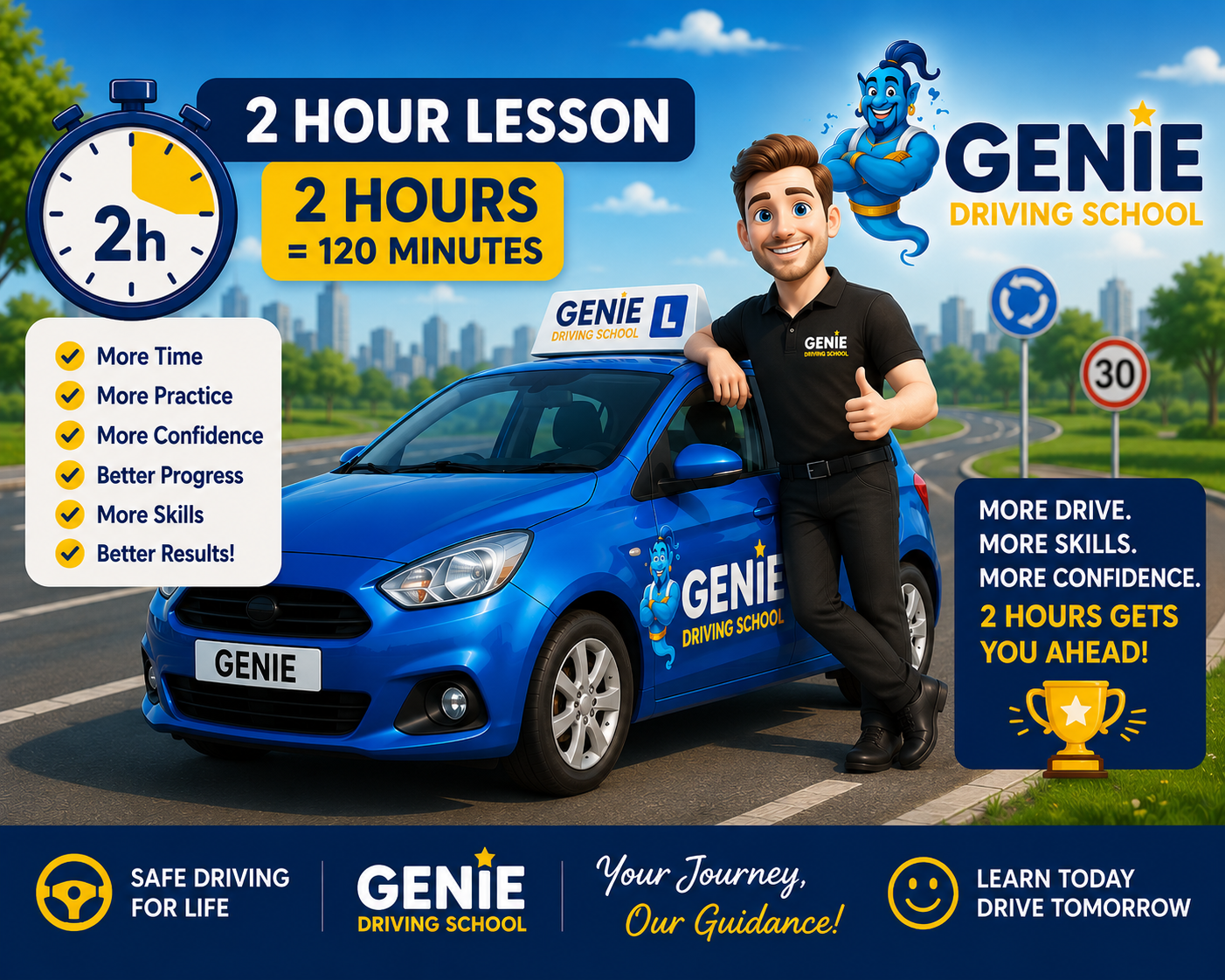 2 hour lesson